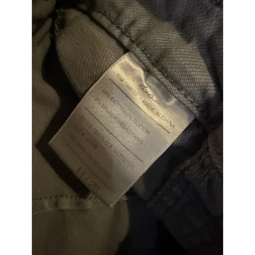 KanCan Women Grey Jogger Pants High Rise Cargo KC7127GR Size 11/29 T35-36